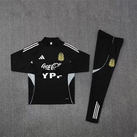Argentina Chandal Entrenamiento Retro Negro 13-14