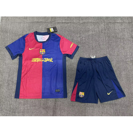 Barcelona KIT NIÑO Especial Travis Scott Local 24-25