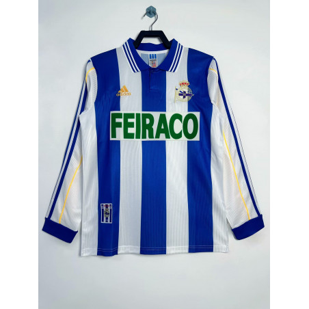 Deportivo de La Coruña Retro Manga Larga Local 99-00