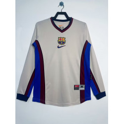 Barcelona Retro Manga Larga Visitante 99-00