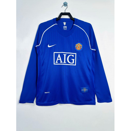 Manchester United Retro Manga Larga Portero 07-08