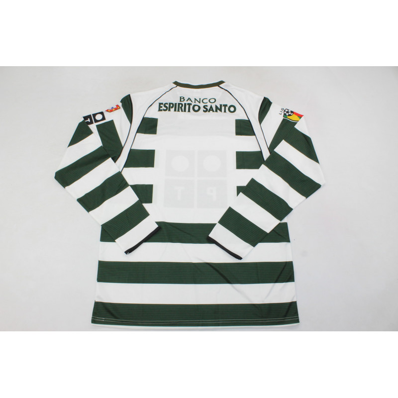 Sporting de Lisboa Retro Manga Larga Local 02-03