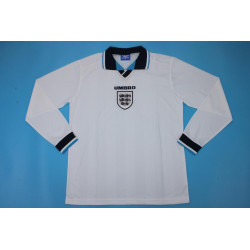 Inglaterra Retro Manga Larga Local 1996
