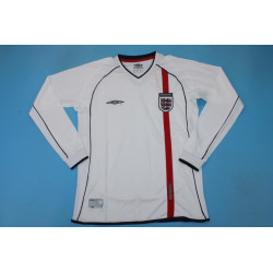 Inglaterra Retro Manga Larga Local 2002
