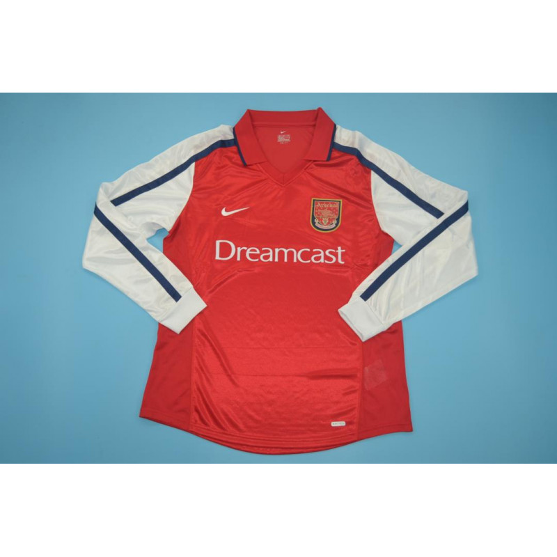 Arsenal Retro Manga Larga Local 00-02