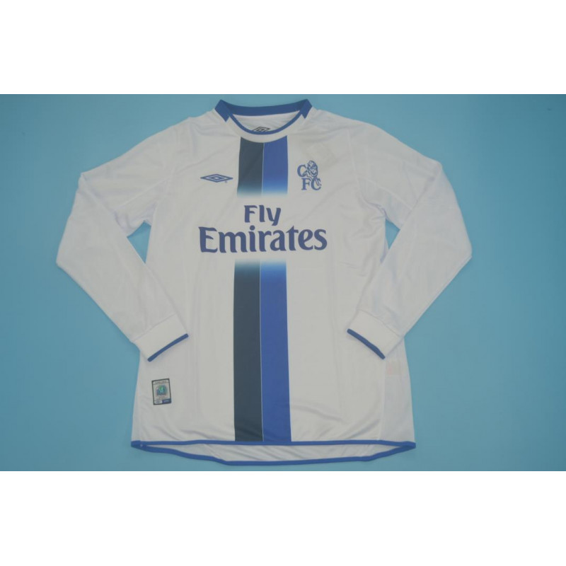 Chelsea Retro Visitante Manga Larga 03-05